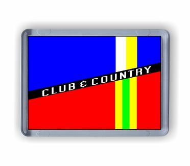 Cardiff City/Wales, Club and country Small fridge magnet